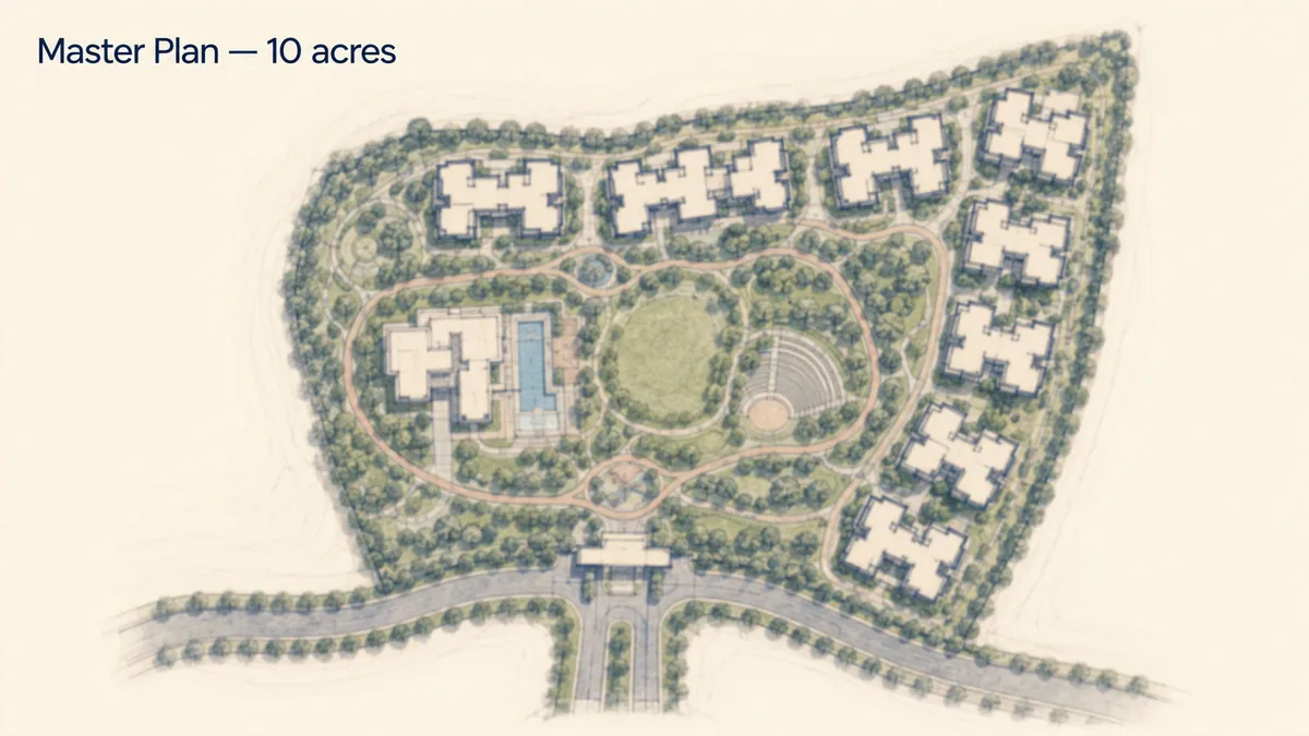 Prestige Devanahalli master plan